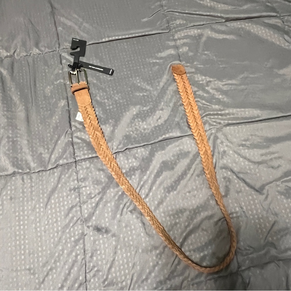 Express brown belt new nwt size 34/36